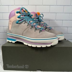 [SOLD] Timberland Euro Hiker Medium Grey Nubuck Leather Waterproof Hiker Boots